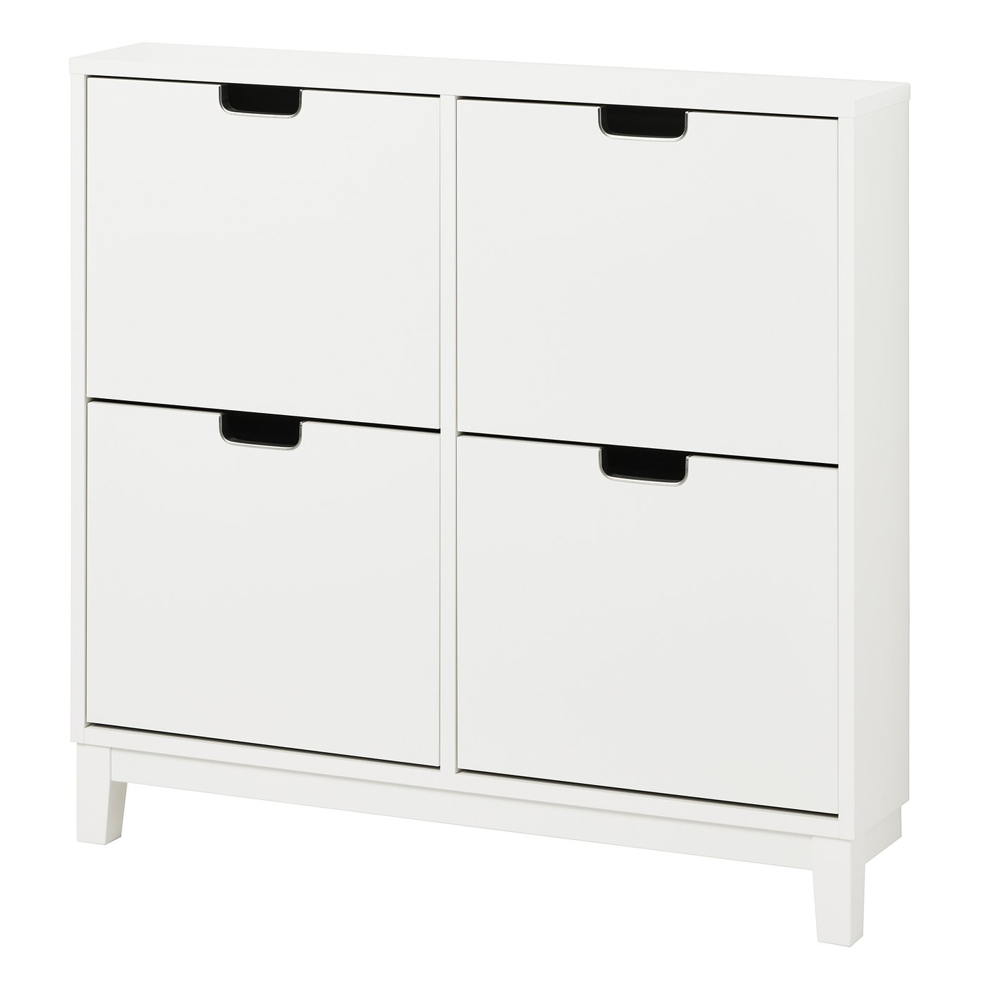 IKEA STÄLL ตู้รองเท้า 4 ช่อง สีขาว