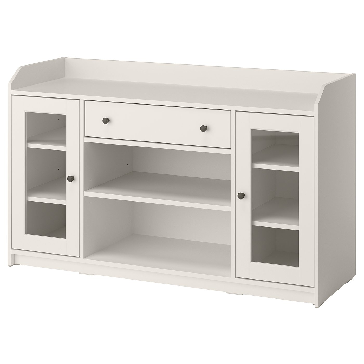 IKEA HAUGA ตู้ไซด์บอร์ดสีขาว 140 ซม.